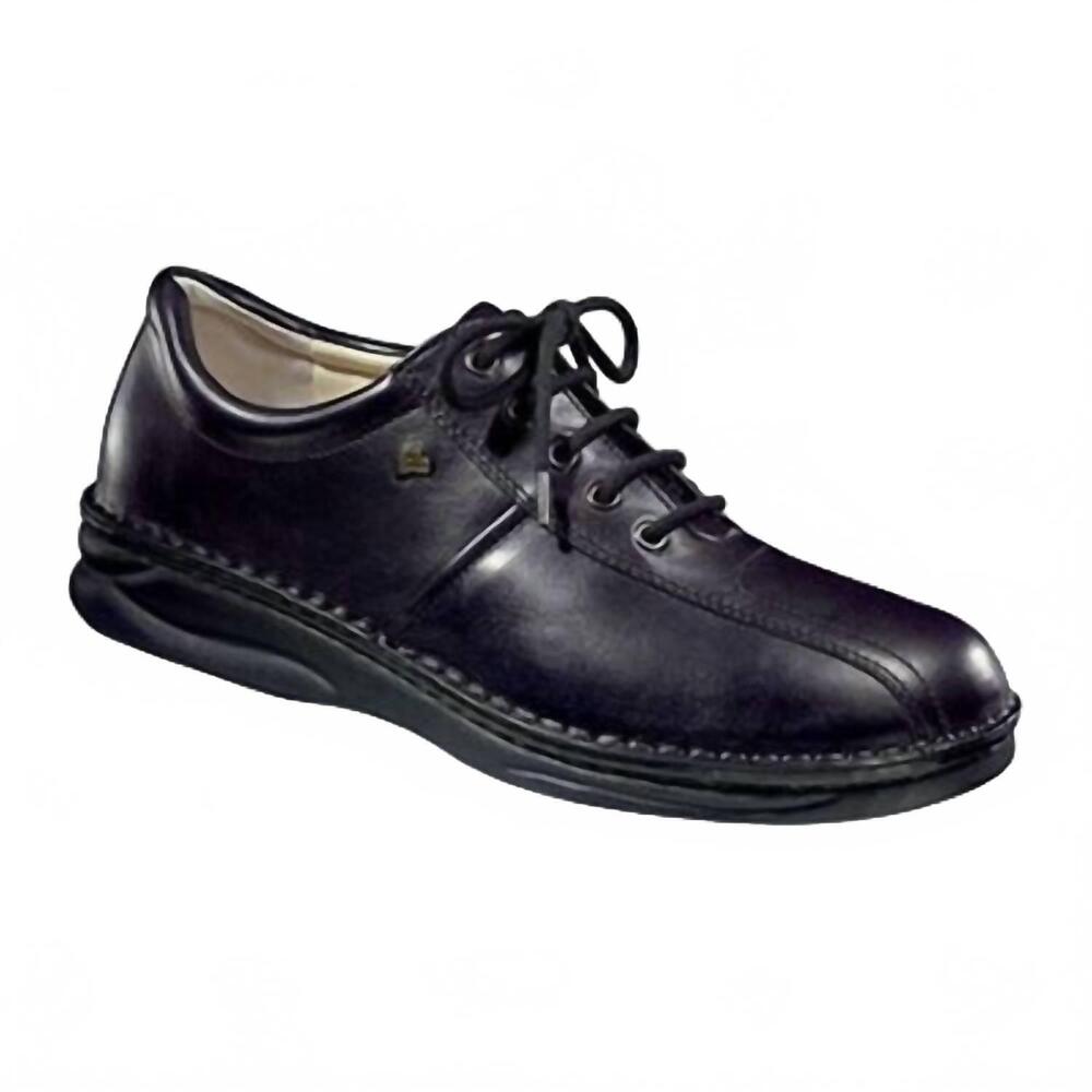 NEW FINN COMFORT men's dijon shoes in black trento